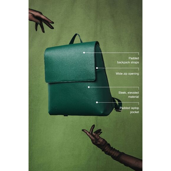 NWT Beis Wicked Backpack in Wicked Green - Picture 5 of 8